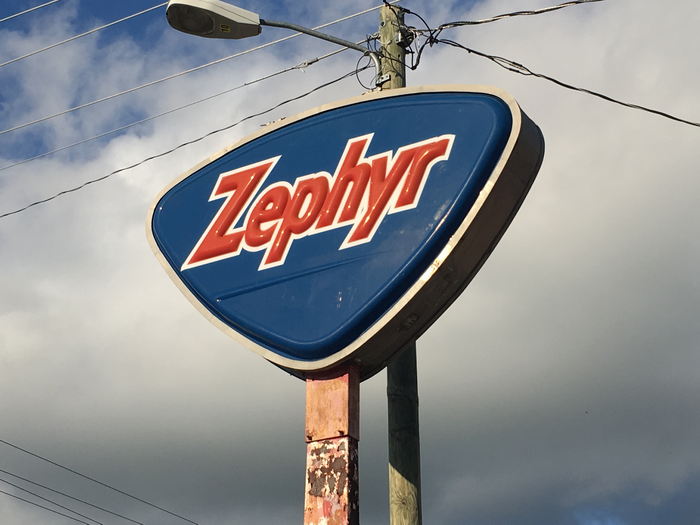 Zephyr Gas Station - July 2017 Photo (newer photo)